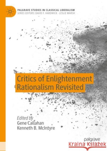 Critics of Enlightenment Rationalism Revisited  9783031052255 Springer International Publishing AG - książka