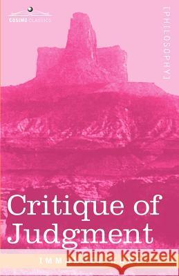 Critique of Judgment   9781602065420  - książka