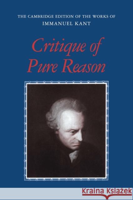 Critique of Pure Reason Immanuel Kant 9780521657297  - książka
