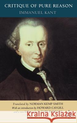 Critique of Pure Reason, Second Edition Immanuel Kant Norman Kemp Smith Gary Banham 9780230013377 Palgrave MacMillan - książka