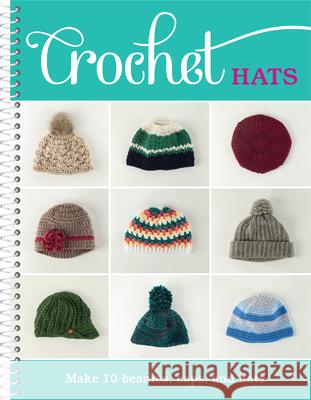 Crochet Hats: Make 10 Beanies, Caps, and Hats Publications International Ltd 9781639387861 Publications International, Ltd. - książka