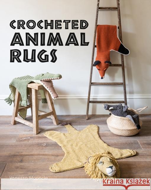 Crocheted Animal Rugs Vanessa Mooncie 9781784945855 GMC Publications - książka