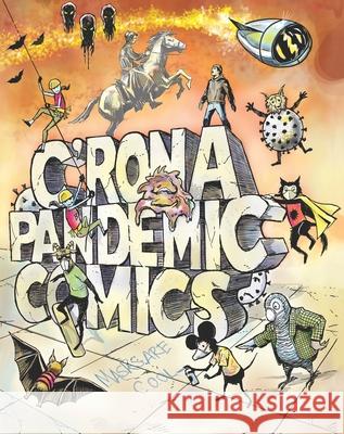 C'Rona Pandemic Comics Bob Hall Judy Diamond Liz Vanwormer 9781496229793 University of Nebraska Press - książka