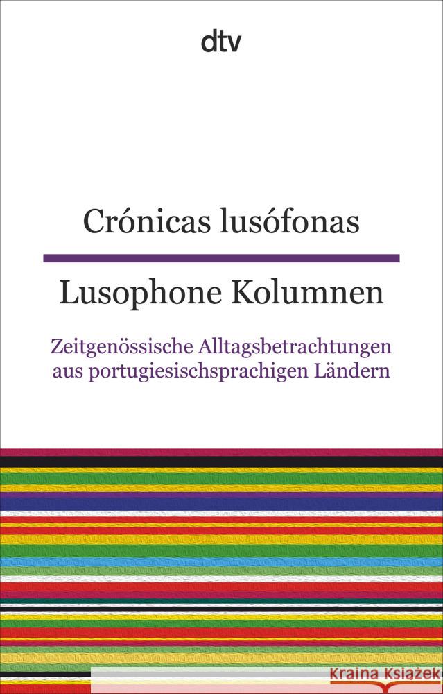 Crónicas lusófonas Lusophone Kolumnen  9783423095600 DTV - książka