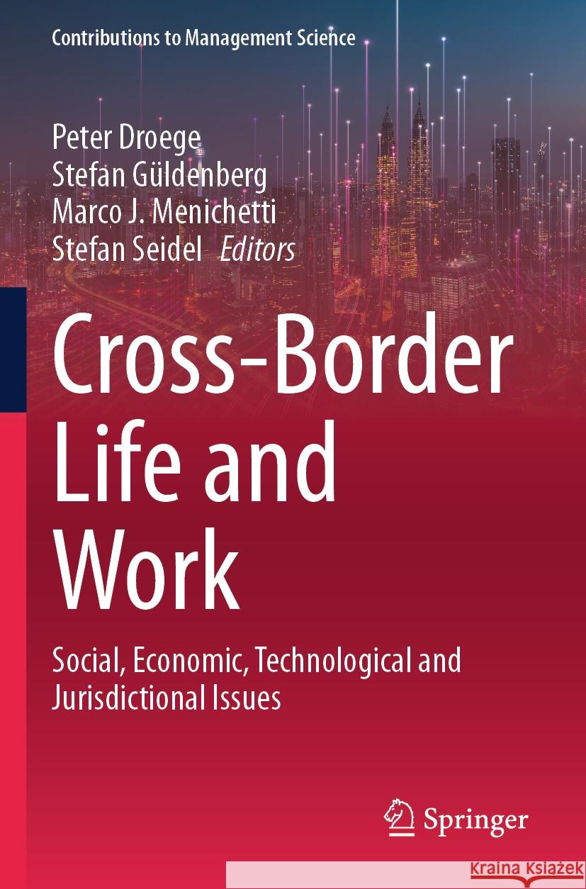 Cross-Border Life and Work  9783031343643 Springer International Publishing - książka