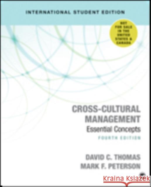 Cross-Cultural Management Essential Concepts Thomas, David C.|||Peterson, Mark F. 9781506387529  - książka