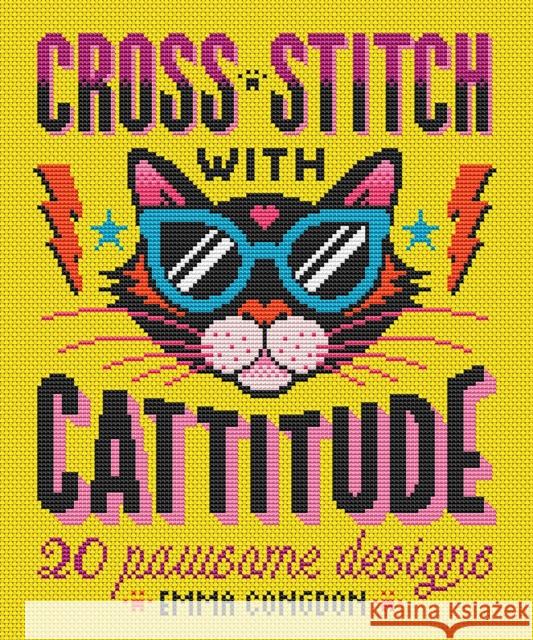 Cross Stitch with Cattitude: 20 Pawsome Designs  9781446310571 David & Charles - książka