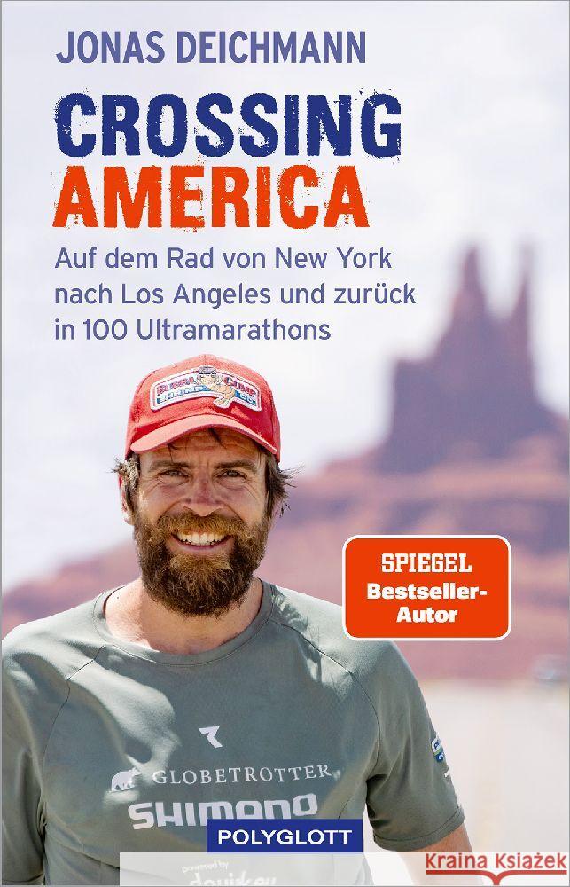 Crossing America Deichmann, Jonas, Waller, Martin, Polzin, Carsten 9783846409909 Polyglott-Verlag - książka