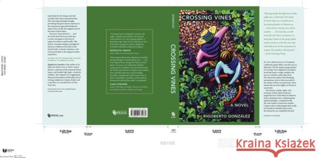 Crossing Vines Rigoberto Gonzalez 9780806135281 University of Oklahoma Press - książka