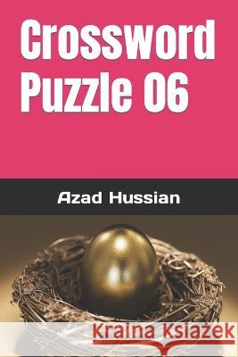 Crossword Puzzle 06 Azad Hussian 9798835681754 Independently Published - książka