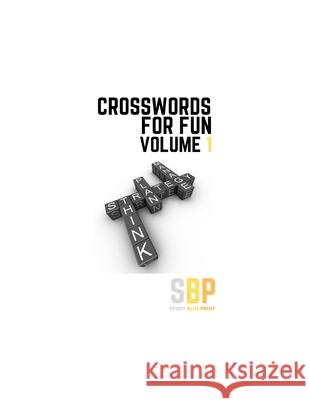 Crosswords For Fun: Volume 1 Study Blue Print   9798552720484 Independently Published - książka