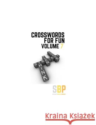 Crosswords For Fun: Volume 7 Study Blue Print   9798552755967 Independently Published - książka