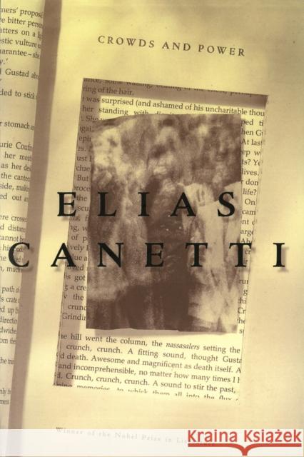 Crowds and Power Elias Canetti Carol Stewart 9780374518202 Farrar Straus Giroux - książka