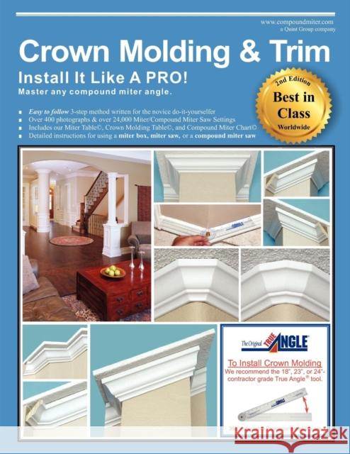 Crown Molding & Trim: Install It Like a PRO! Drake, Wayne 9781612331805 Universal Publishers - książka