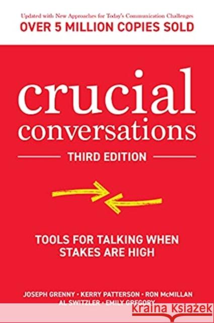 Crucial Conversations: Tools for Talking When Stakes are High, Third Edition Emily Gregory 9781260474183 McGraw-Hill Education - książka