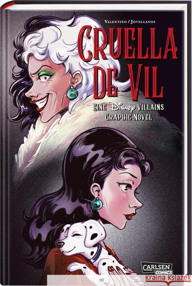 Cruella de Vil - Eine Disney Villains Graphic Novel Valentino, Serena, Disney, Walt 9783551721167 Carlsen Comics - książka