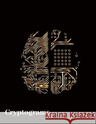 Cryptograms: Super cryptography puzzles to improve your brain Creative Industry Designs   9798688747423 Independently Published - książka