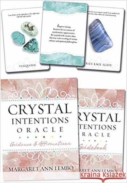Crystal Intentions Oracle: Guidance & Affirmations Margaret Ann Lembo 9780738748979 Llewellyn Publications - książka