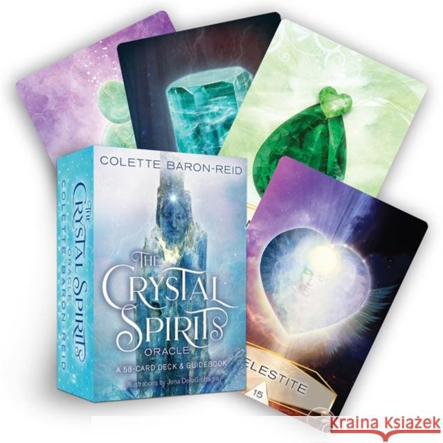 Crystal Spirits Oracle: A 58-Card Deck and Guidebook Baron-Reid, Colette 9781401952808 Hay House - książka