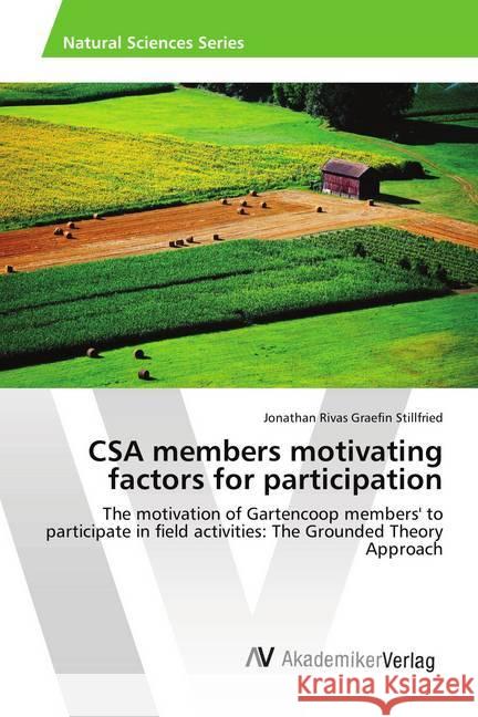 CSA members motivating factors for participation : The motivation of Gartencoop members' to participate in field activities: The Grounded Theory Approach Rivas Graefin Stillfried, Jonathan 9783639679304 AV Akademikerverlag - książka