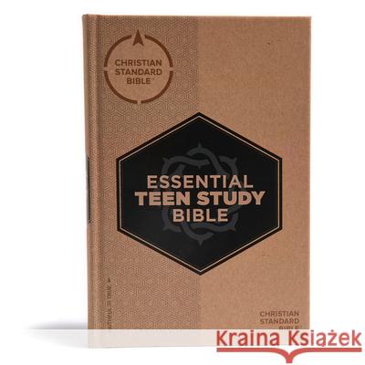 CSB Essential Teen Study Bible, Hardcover Csb Bibles by Holman 9781433644238 B&H Publishing Group - książka