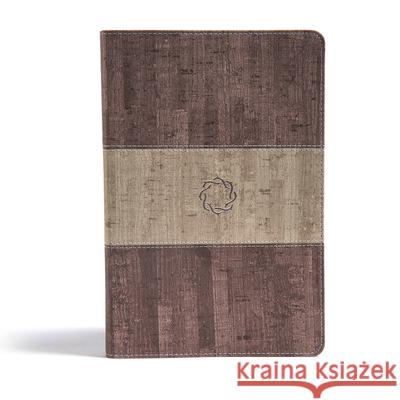 CSB Essential Teen Study Bible, Weathered Gray Cork Leathertouch B&h Kids Editorial 9781433648724 B&H Publishing Group - książka