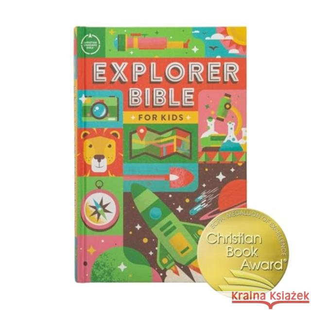 CSB Explorer Bible for Kids, Hardcover Csb Bibles by Holman 9781087758961 Holman Bibles - książka