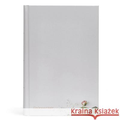 CSB (In)Courage Devotional Bible, Gray Hardcover Csb Bibles by Holman 9781462785032 Holman Bibles - książka