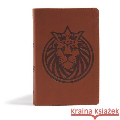 CSB Kids Bible, Lion Leathertouch Csb Bibles by Holman 9781535965774 B&H Publishing Group - książka