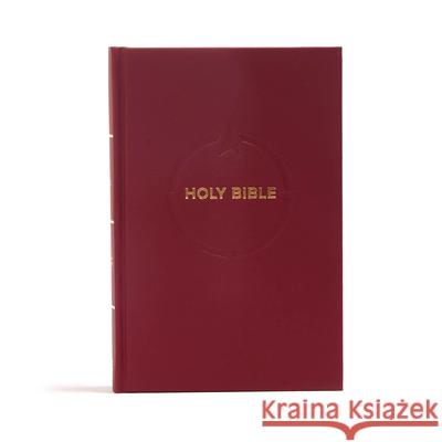 CSB Pew Bible, Garnet Holman Bible Staff 9781433647499 Holman Bibles - książka