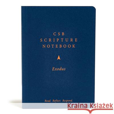 CSB Scripture Notebook, Exodus: Read. Reflect. Respond. Csb Bibles by Holman 9781087731230 Holman Bibles - książka