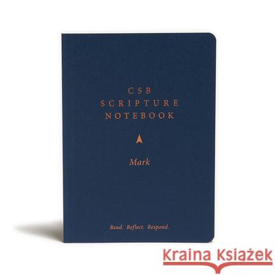 CSB Scripture Notebook, Mark: Read. Reflect. Respond. Csb Bibles by Holman 9781087721781 Holman Bibles - książka