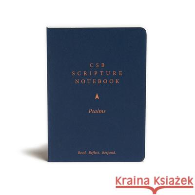 CSB Scripture Notebook, Psalms: Read. Reflect. Respond. Csb Bibles by Holman 9781087720616 Holman Bibles - książka