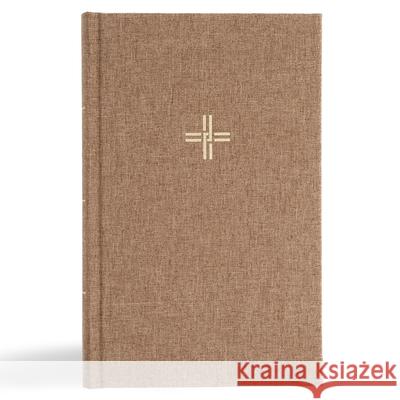 Csb Single-column Personal Size Reference Bible, Brown Cloth over Board Csb Bibles by Holman 9798384523604 B & H Pub Group - książka