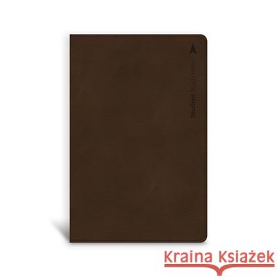 CSB Student Study Bible, Brown Leathertouch Csb Bibles by Holman 9781087750293 Holman Bibles - książka