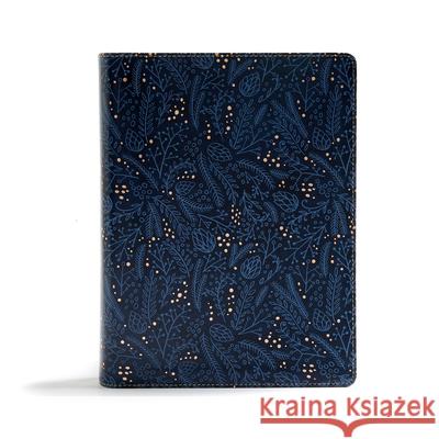 CSB Study Bible, Navy Leathertouch: Faithful and True Csb Bibles by Holman 9781535971027 Holman Bibles - książka