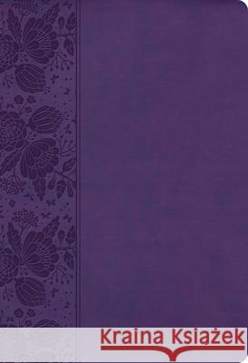 CSB Super Giant Print Reference Bible, Purple Leathertouch, Value Edition Csb Bibles by Holman 9781087758039 Holman Bibles - książka