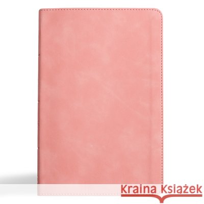 CSB Thinline Bible, Blush Pink Leathertouch Csb Bibles by Holman 9798384501763 Holman Bible Publishers - książka