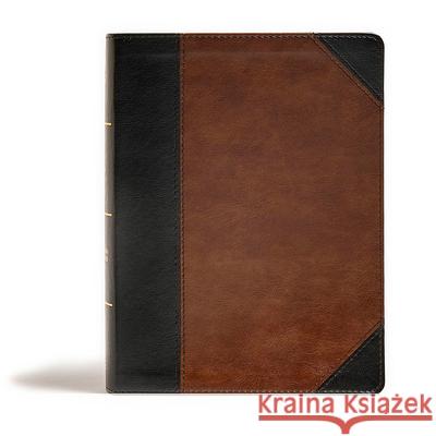 CSB Tony Evans Study Bible, Black/Brown Leathertouch: Study Notes and Commentary, Articles, Videos, Easy-To-Read Font Evans, Tony 9781535971133 Holman Bibles - książka