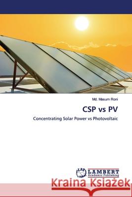 CSP vs PV Roni, MD Masum 9786200093578 LAP Lambert Academic Publishing - książka