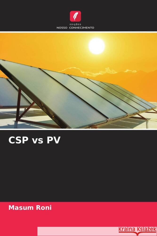 CSP vs PV Roni, Masum 9786204635514 Edições Nosso Conhecimento - książka