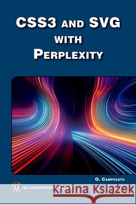CSS3 and SVG with Perplexity Oswald Campesato 9781501523557 Mercury Learning and Information - książka
