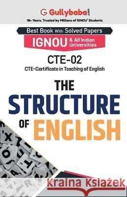 CTE-02 The Structure of English Panel Gullybab 9789381970898 Gullybaba Publishing House Pvt Ltd - książka