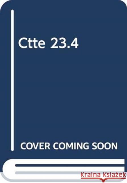 Ctte 23.4 Various 9780415553278 Routledge - książka