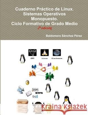 Cuaderno Practico De Linux. Sistemas Operativos Monopuesto Baldomero Sanchez Perez 9781326420536 Lulu.com - książka