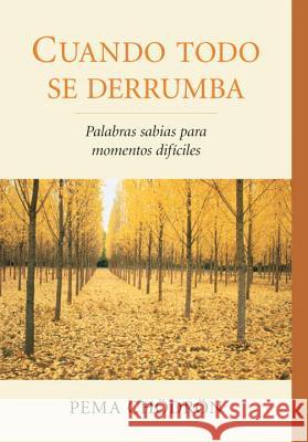 Cuando Todo Se Derrumba (When Things Fall Apart): Palabras Sabias Para Momentos Dificiles Pema Chodron 9781611800241 Shambhala Espanol - książka