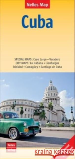 Cuba Varadero - La Habana - Trinidad: 2017  9783865745330 Nelles Guides and Maps - książka