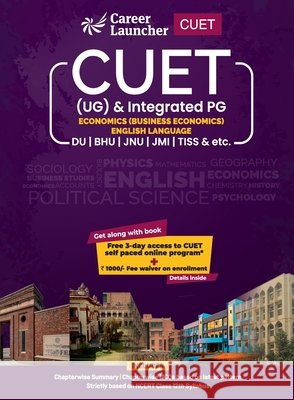 Cuet 2022: Economics and English Guide Career Launcher 9789394168848 CL Educate Limited - książka