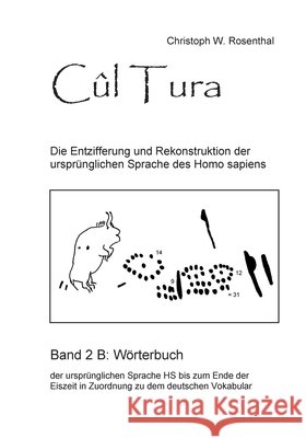 Cûl Tura: Die Entzifferung und Rekonstruktion der ursprünglichen Sprache des Homo sapiens - Band 1 Rosenthal, Christoph W. 9783753465012 Books on Demand - książka