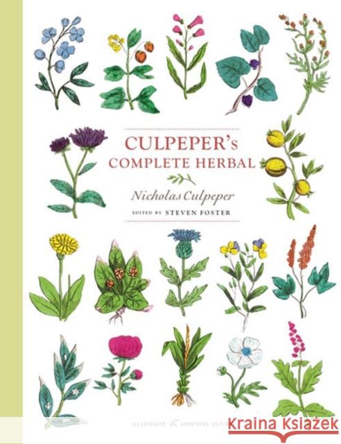 Culpeper's Complete Herbal: Illustrated and Annotated Edition Nicholas Culpeper Steven Foster 9781454932871 Union Square & Co. - książka